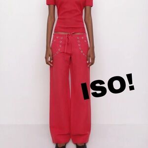 ISO Gimaguas Red Delya Pants